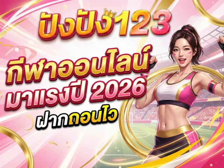 กีฬาออนไลน์ ปังปัง123 มาแรงปี 2026 ฝากถอนไว