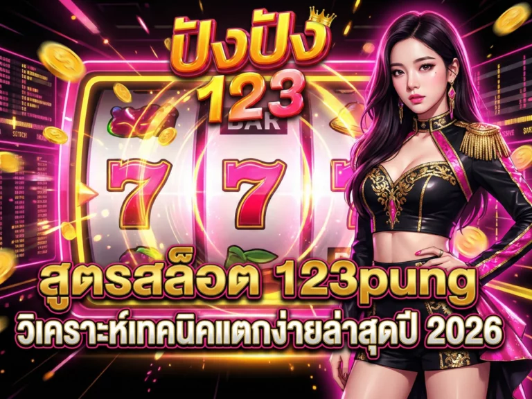 สูตรสล็อต 123pung &nbsp;วิเคราะห์เทคนิคแตกง่ายล่าสุดปี 2026