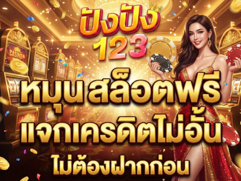 หมุน สล็อต ฟรี 123pung แจกเครดิตไม่อั้น ไม่ต้องฝากก่อน