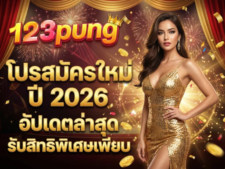 โปรสมัครใหม่ 123pung ปี 2026 อัปเดตล่าสุด รับสิทธิพิเศษเพียบ