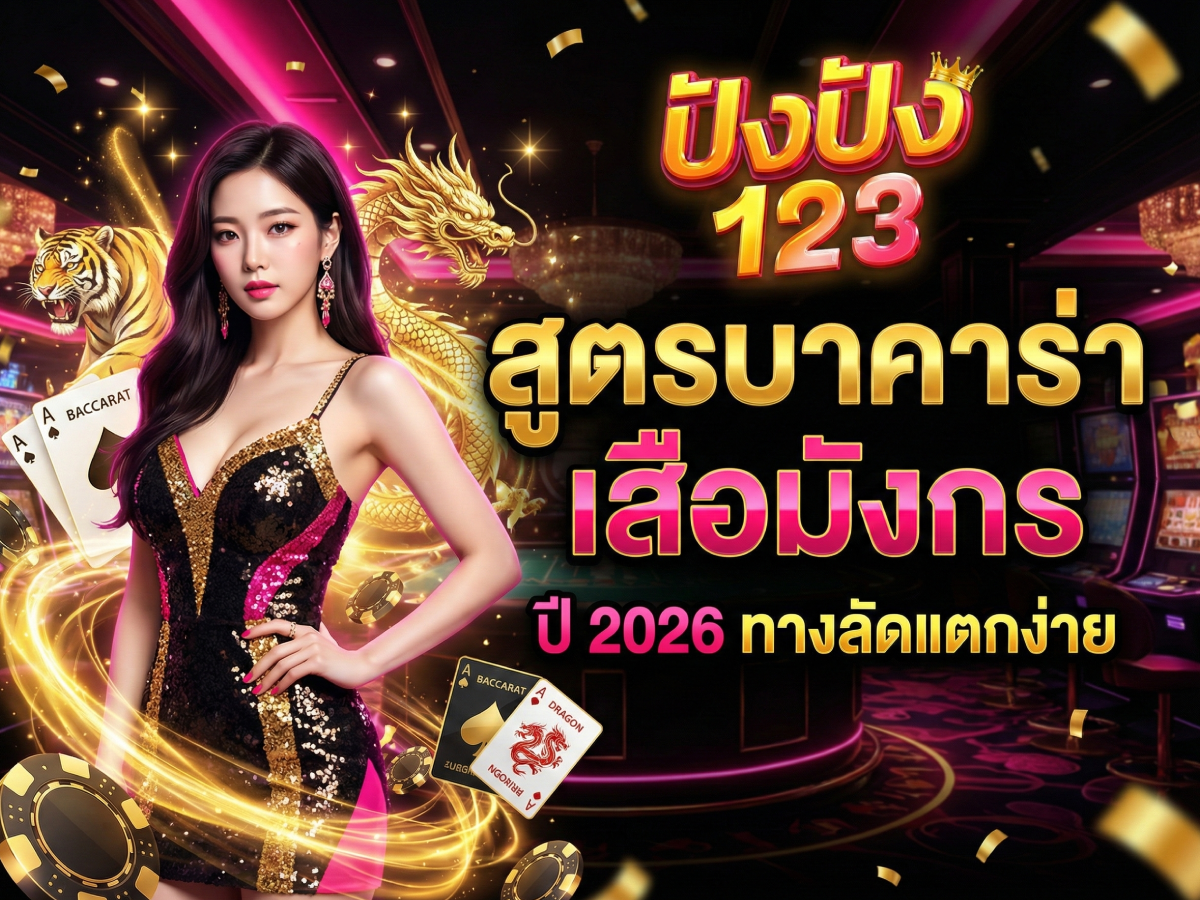 สูตรบาคาร่า เสือมังกร 123pung ปี 2026 ทางลัดแตกง่าย